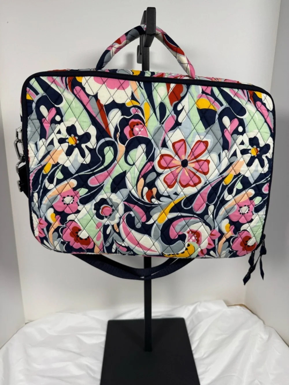 Vera Bradley Laptop Workstation Crossbody Mod Paisley